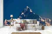 3D Blue Sky High Mountains Wall Mural Wallpaper   35- Jess Art Decoration