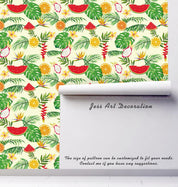 3D Fresh Fruit Leaves Wall Mural Wallpaper 38- Jess Art Decoration