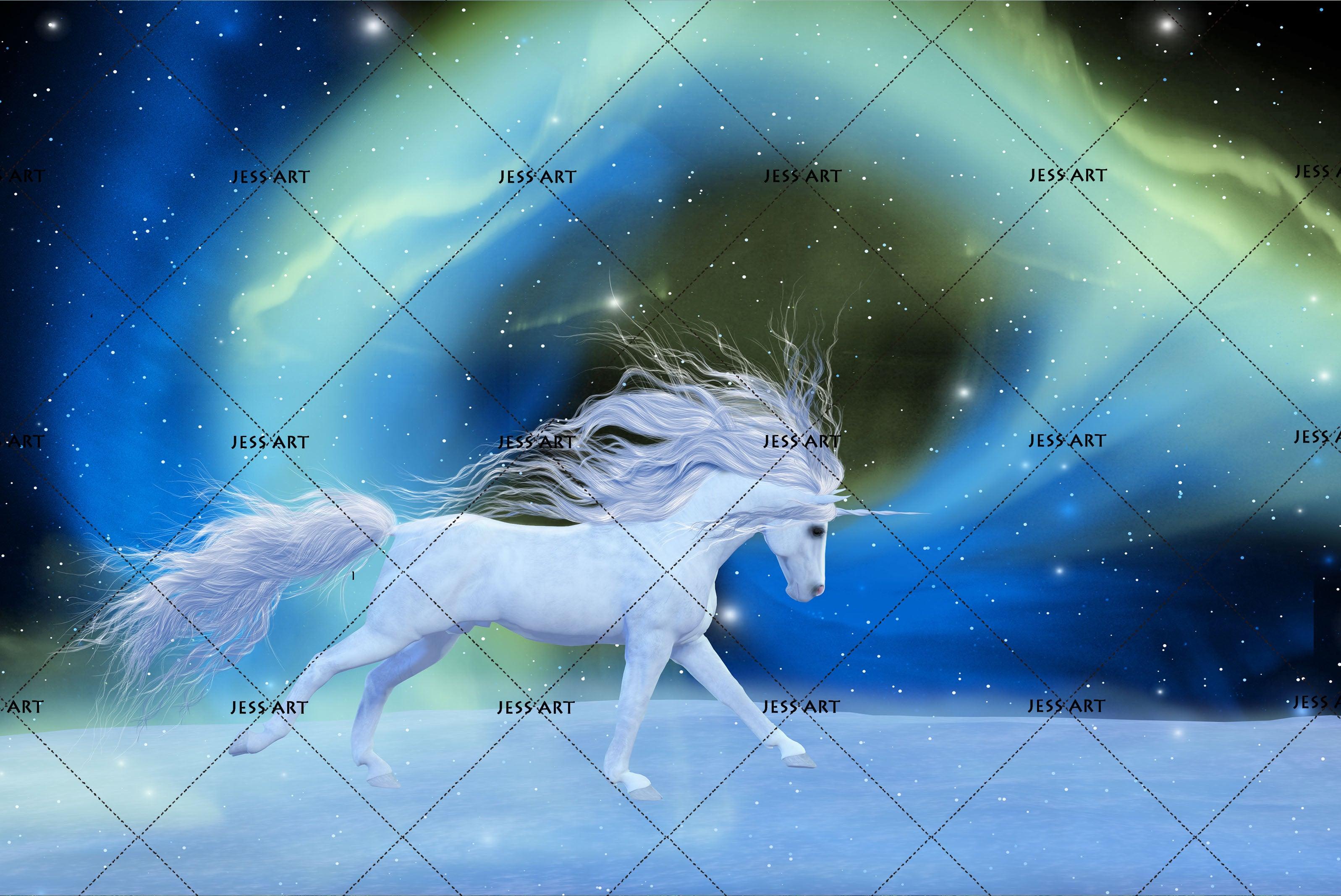 3D Blue Sky White Horse Wall Mural Wallpaper 83- Jess Art Decoration