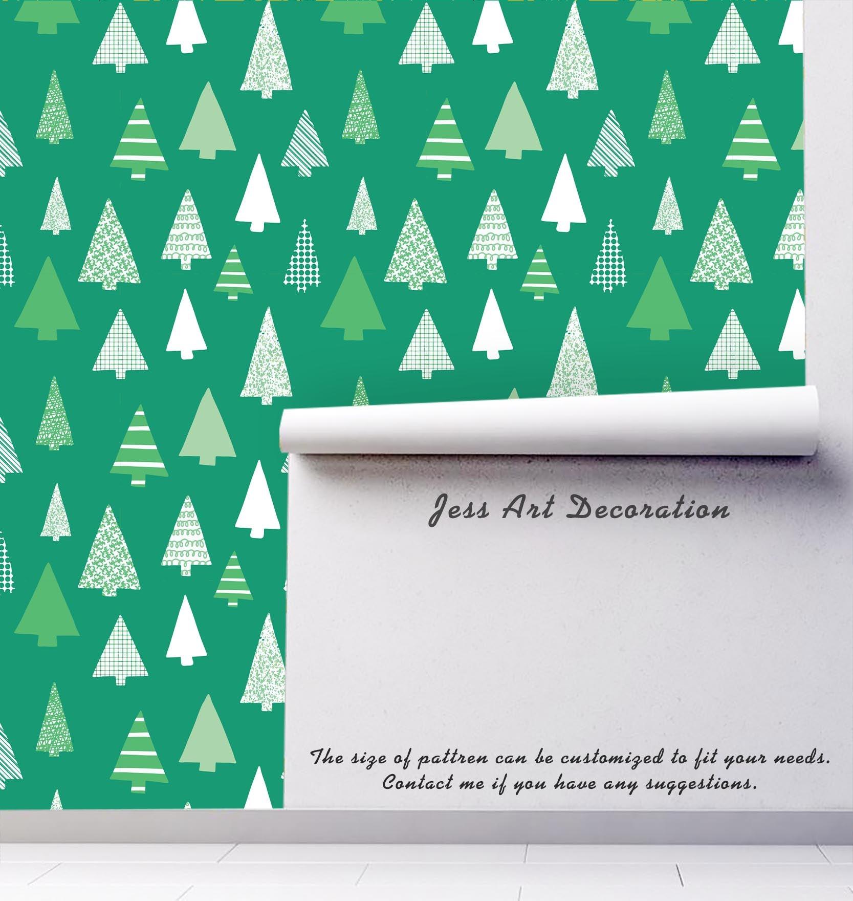 3D Green Pine Wall Mural Wallpaper 41- Jess Art Decoration