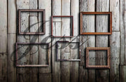 3D Wood Frame Wall Mural Wallpaper   5- Jess Art Decoration