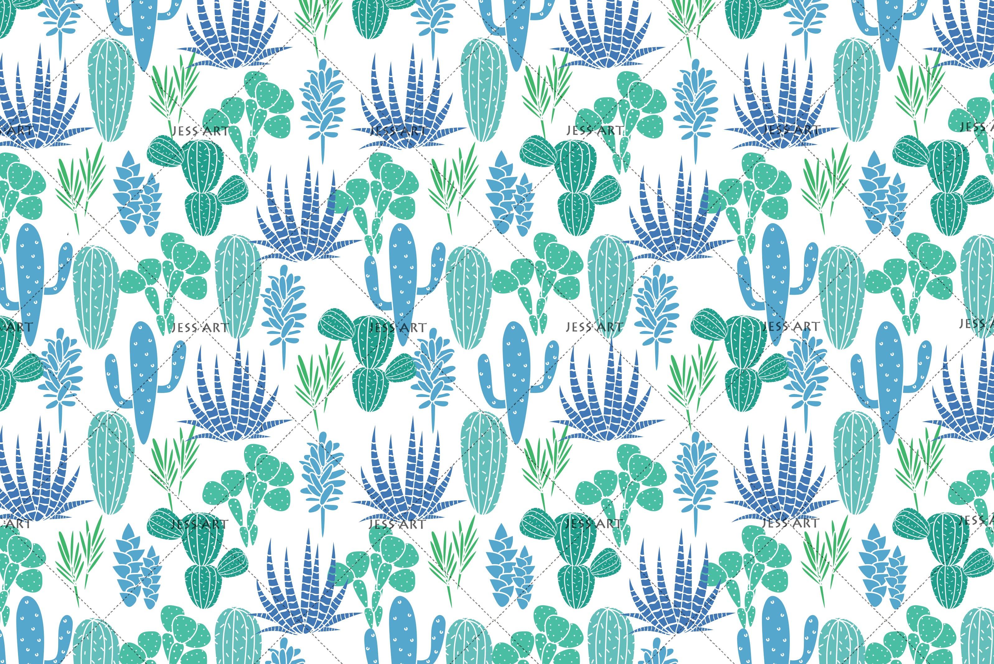 3D Green Plant Pattern White Background  Wall Mural Wallpaper 62- Jess Art Decoration