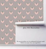 3D Simple Floral Pattern Wall Mural Wallpaper 120- Jess Art Decoration