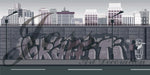 3D City Graffiti Wall Mural Wallpaper 24- Jess Art Decoration