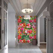 3D red bright flower 52 wall murals- Jess Art Decoration