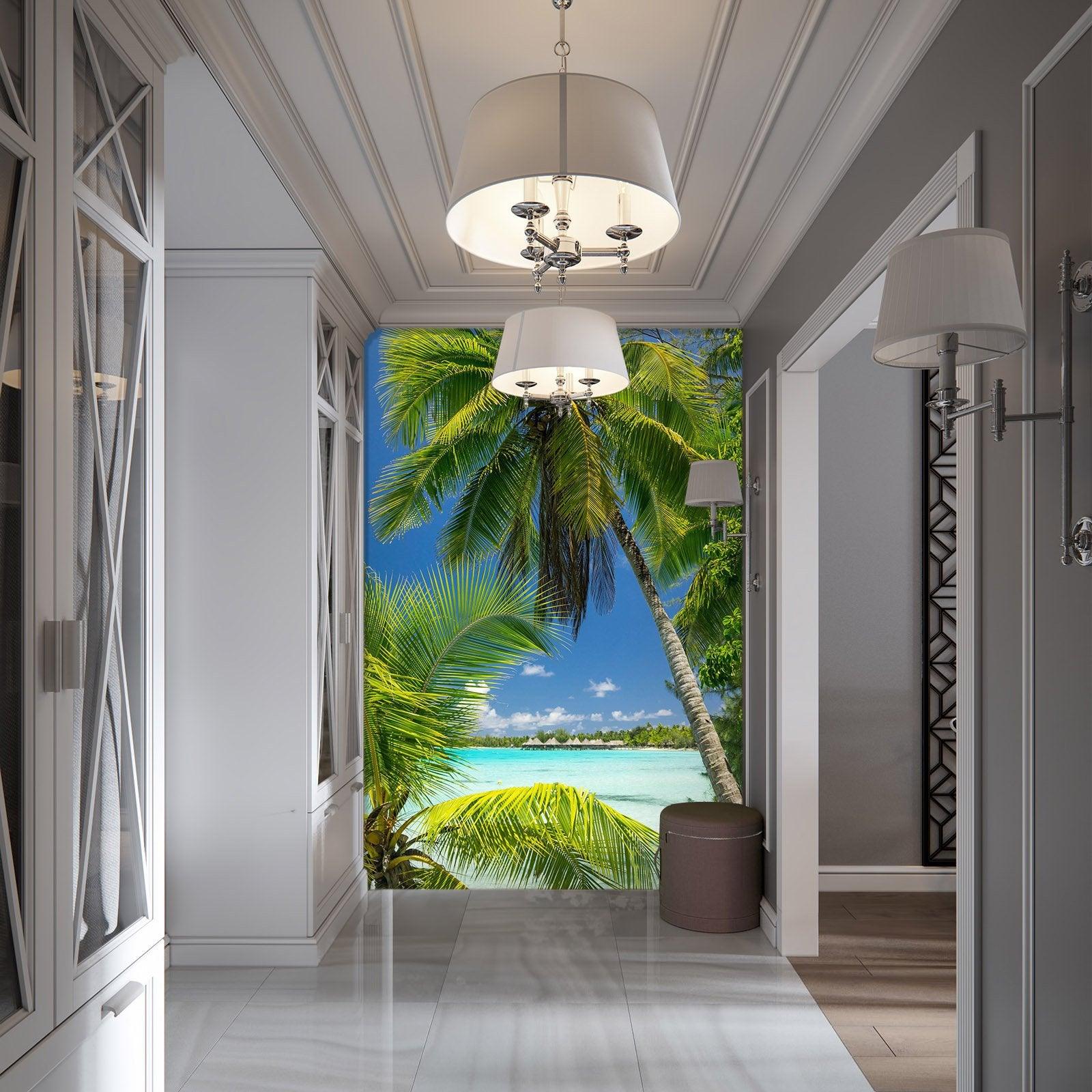 3D sea beach 126 wall murals 1- Jess Art Decoration