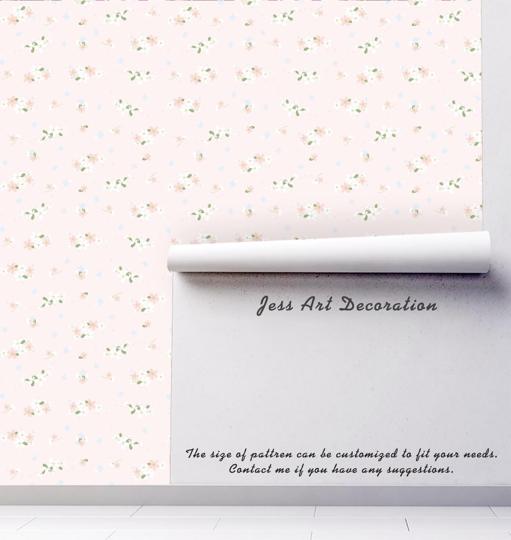 3D Pink Flowers Wall Mural Wallpaper 142- Jess Art Decoration