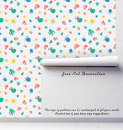 3D Cartoon Marine Life Wall Mural Wallpaper 144- Jess Art Decoration