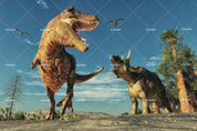 3D Dinosaur Primeval Forest Wall Mural Wallpaper 55- Jess Art Decoration