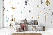 3D Color Symbol Pattern Wall Mural Wallpaper 30- Jess Art Decoration