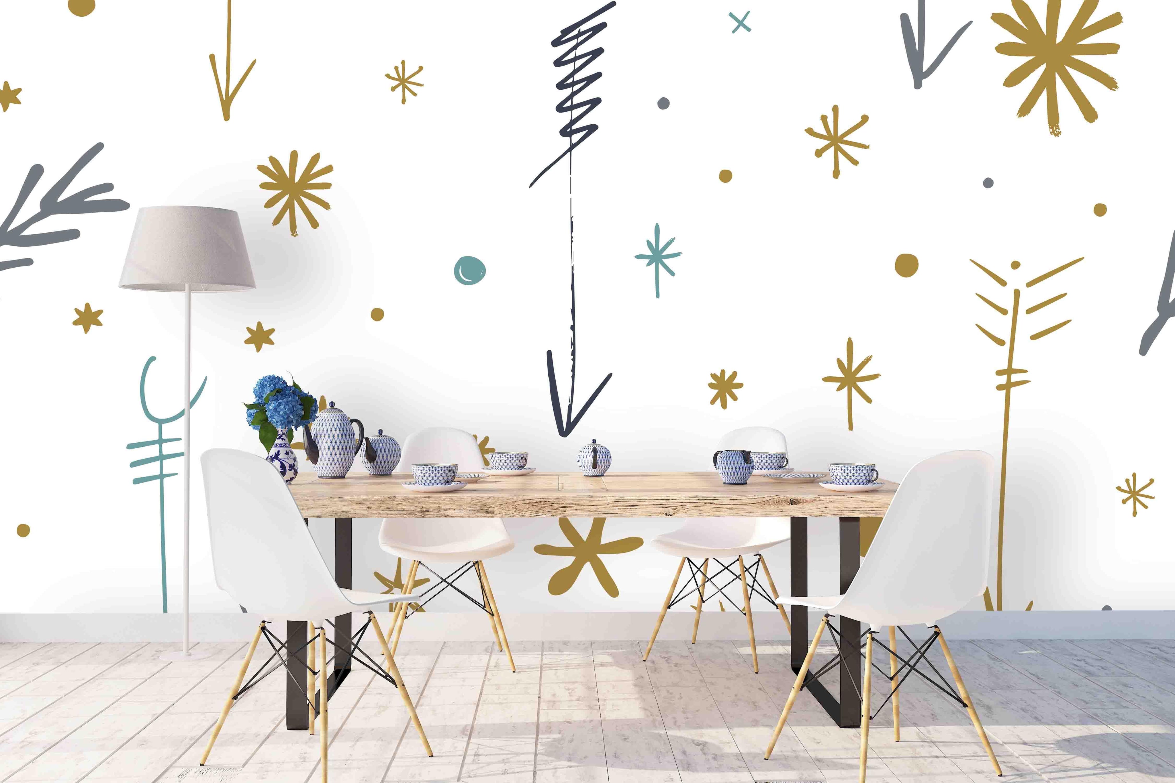 3D Color Symbol Pattern Wall Mural Wallpaper 30- Jess Art Decoration