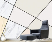3D Modern Grey Marble Geometric Pattern Wall Mural Wallpaper JN 1462- Jess Art Decoration