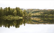3D Lake Green Forest Landscape Wall Mural Wallpaper LQH 109- Jess Art Decoration