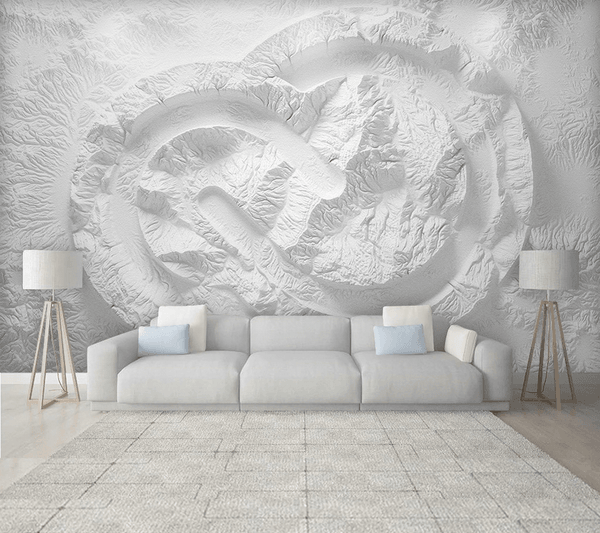 3D Relief Plaster Wall Mural Wallpaper 27- Jess Art Decoration