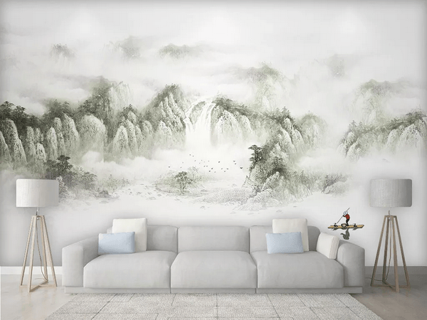 3D Mountains Wall Mural Wallpaper 66- Jess Art Decoration
