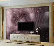 3D Purple Nebula Universe Star Wall Mural Wallpaper 91- Jess Art Decoration
