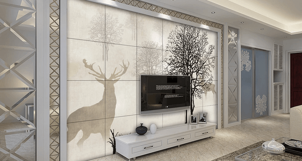 3D Tree Elk Wall Mural Wallpaper 97- Jess Art Decoration