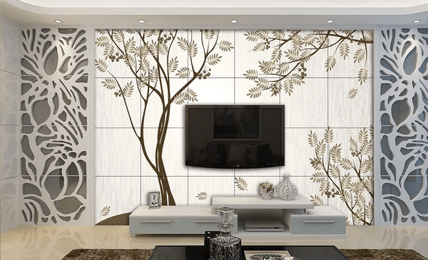 3D Tree Wall Mural Wallpaper 105- Jess Art Decoration