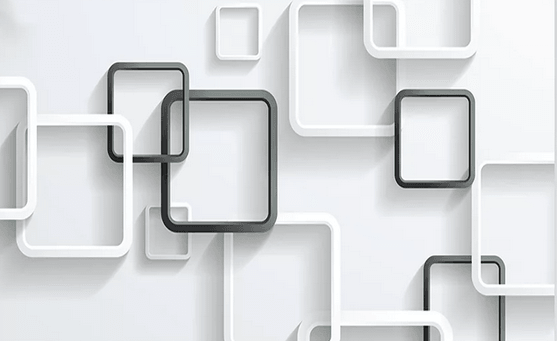 3D Box Geometric Wall Mural Wallpaper 389- Jess Art Decoration