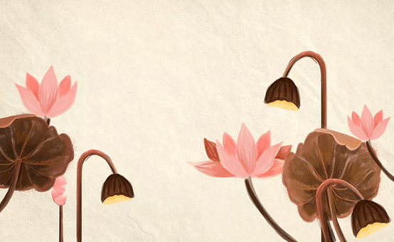 3D Lotus Leaves Wall Mural Wallpaper 471- Jess Art Decoration