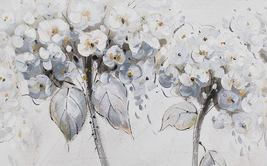 3D black white flowers watercolor wall mural wallpaper 52- Jess Art Decoration