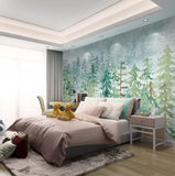 3D green forest oil painting wall mural wallpaper 456- Jess Art Decoration