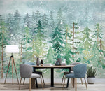 3D green forest oil painting wall mural wallpaper 456- Jess Art Decoration