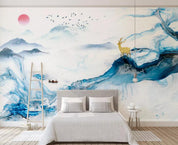 3D color landscape painting background wall mural wallpaper 459- Jess Art Decoration