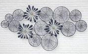 3D black white geometry ring wall mural wallpaper 448- Jess Art Decoration