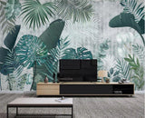3D Tropical Leaves Wall Mural Removable Wallpaper 166- Jess Art Decoration