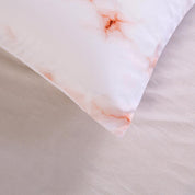 3D Orang Marble Quilt Cover Set Bedding Set Pillowcases 64- Jess Art Decoration