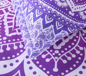 3D Bohemian Purple Quilt Cover Set Bedding Set Pillowcases 22- Jess Art Decoration