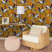 3D Yellow Coconut Tree Wall Mural Wallpaper 5- Jess Art Decoration