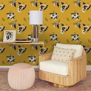 3D Yellow Flowers Wall Mural Wallpaper 54- Jess Art Decoration