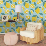 3D Yellow Lemon Wall Mural Wallpaper 58- Jess Art Decoration