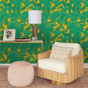 3D Green Leaves Wall Mural Wallpaper 40- Jess Art Decoration