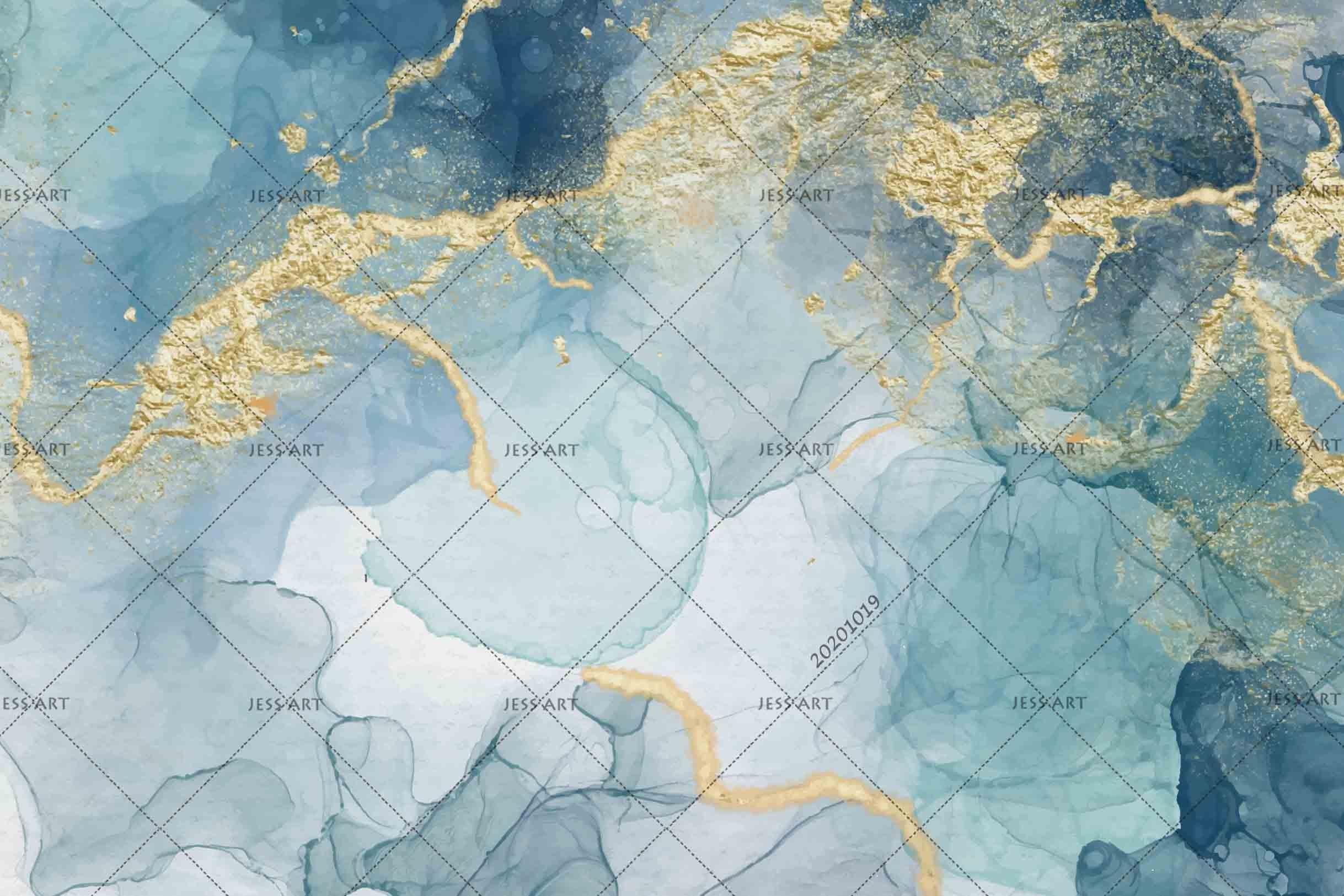 3D  Abstract Alcohol Ink Watercolor Wall Mural Wallpaper WJ 9398- Jess Art Decoration