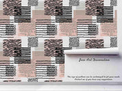 3D Abstract Geometry Leopard Print Wall Mural Wallpaper A203 LQH- Jess Art Decoration