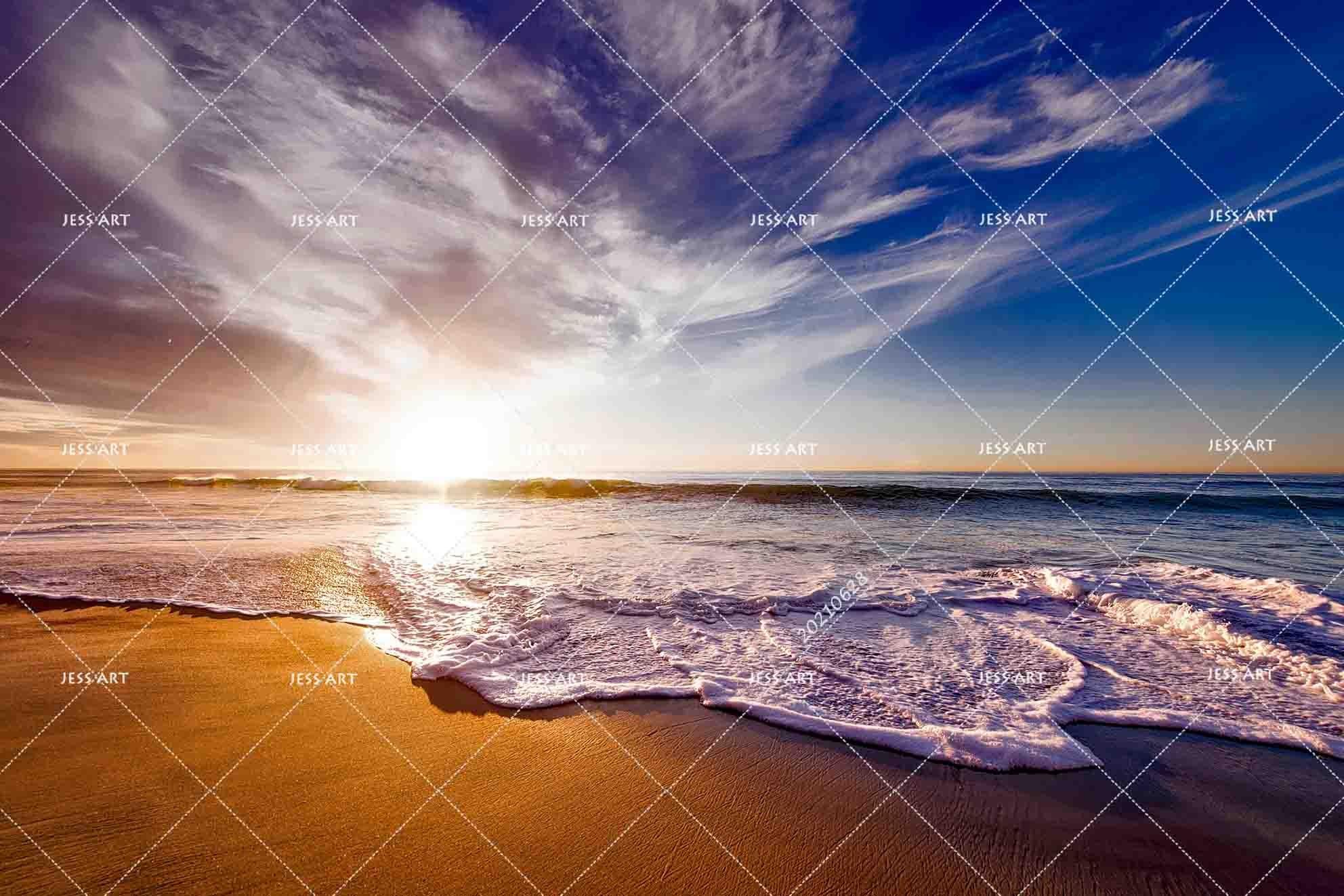 3D Tropical Sky Beach Sunshine Landscape Wall Mural Wallpaper LQH 261- Jess Art Decoration