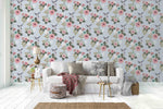 3D Color Rose White Background Wall Mural Wallpaper 114- Jess Art Decoration