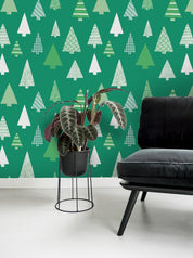 3D Green Pine Wall Mural Wallpaper 41- Jess Art Decoration