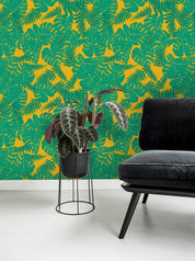 3D Green Leaves Wall Mural Wallpaper 40- Jess Art Decoration
