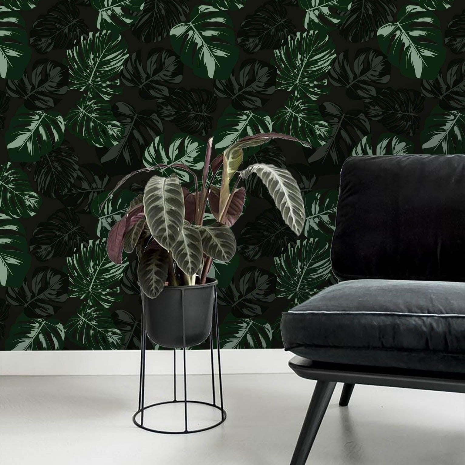 3D Green Leaves Wall Mural Wallpaper 28- Jess Art Decoration