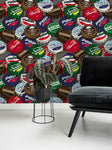 3D Color Bottle Cap Wall Mural Wallpaper 128- Jess Art Decoration