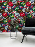 3D Color Bottle Cap Wall Mural Wallpaper 128- Jess Art Decoration