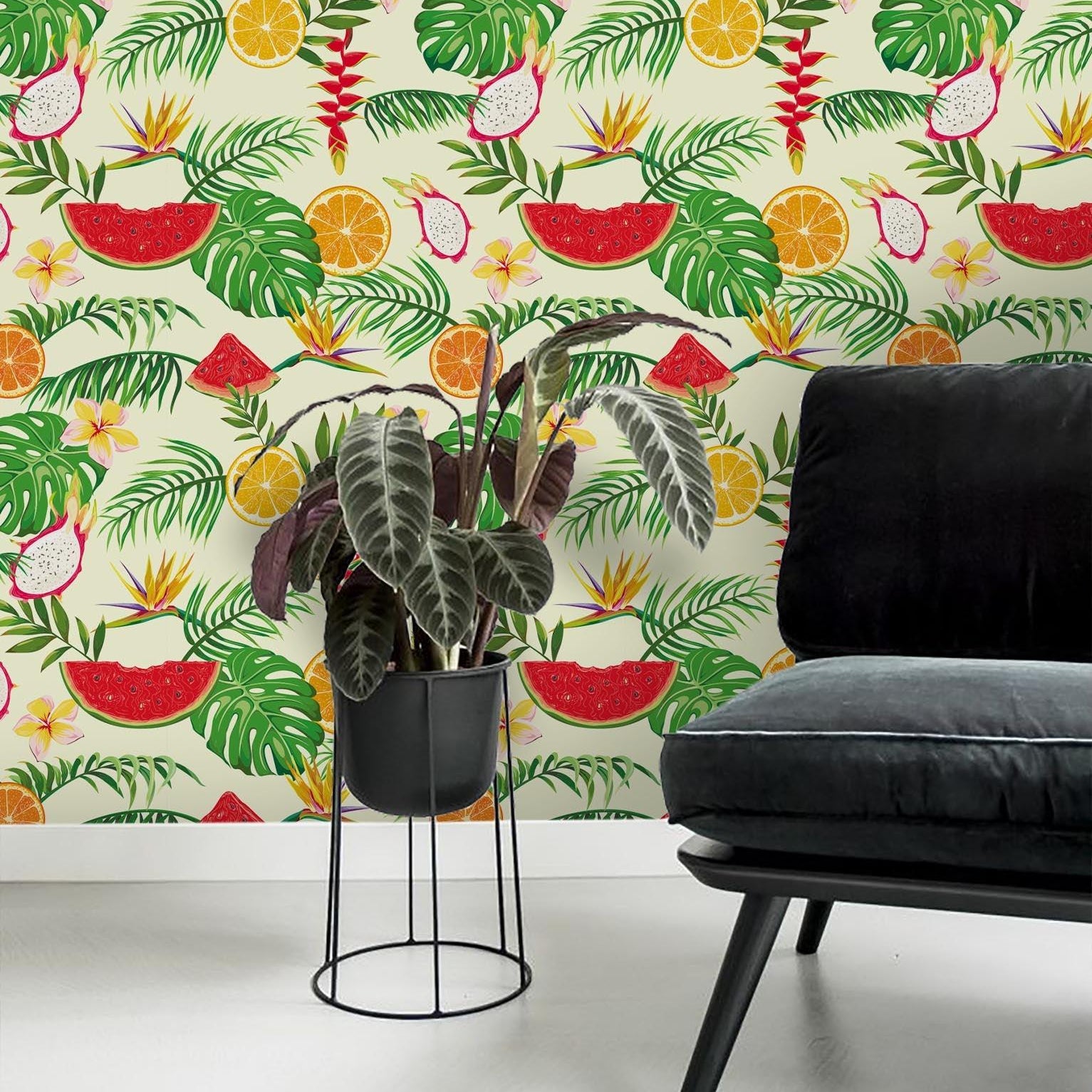 3D Fresh Fruit Leaves Wall Mural Wallpaper 38- Jess Art Decoration