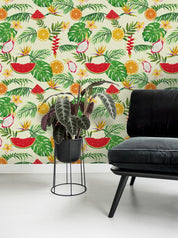 3D Fresh Fruit Leaves Wall Mural Wallpaper 38- Jess Art Decoration