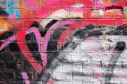 3D Street Color Graffiti Wall Mural Wallpaper LQH 6- Jess Art Decoration