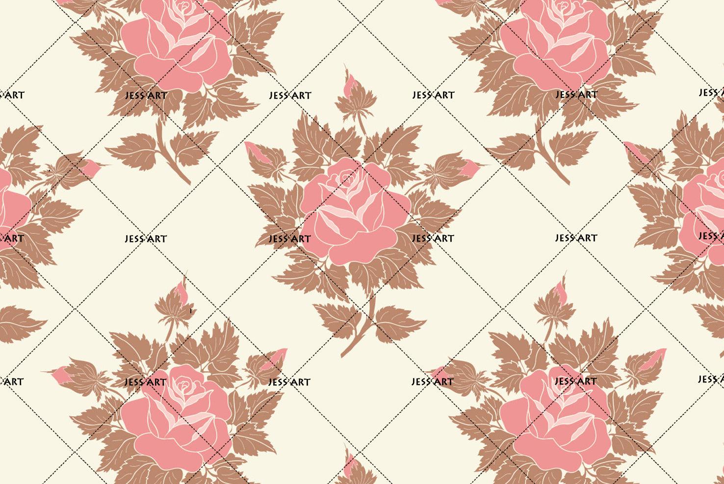 3D Pink Flowers Wall Mural Wallpaper 63- Jess Art Decoration