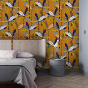 3D Yellow Coconut Tree Wall Mural Wallpaper 5- Jess Art Decoration